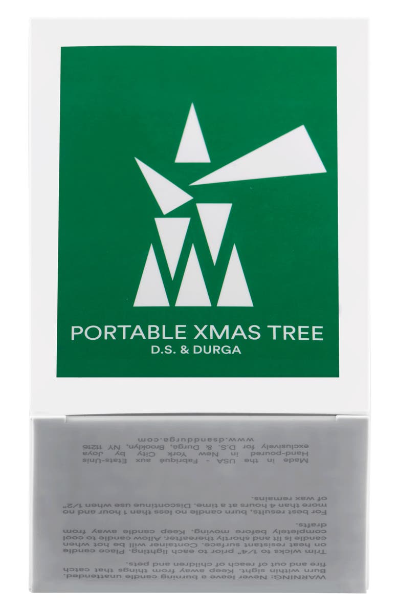 D.S. & Durga Portable Xmas Tree Scented Candle, Alternate, color, 