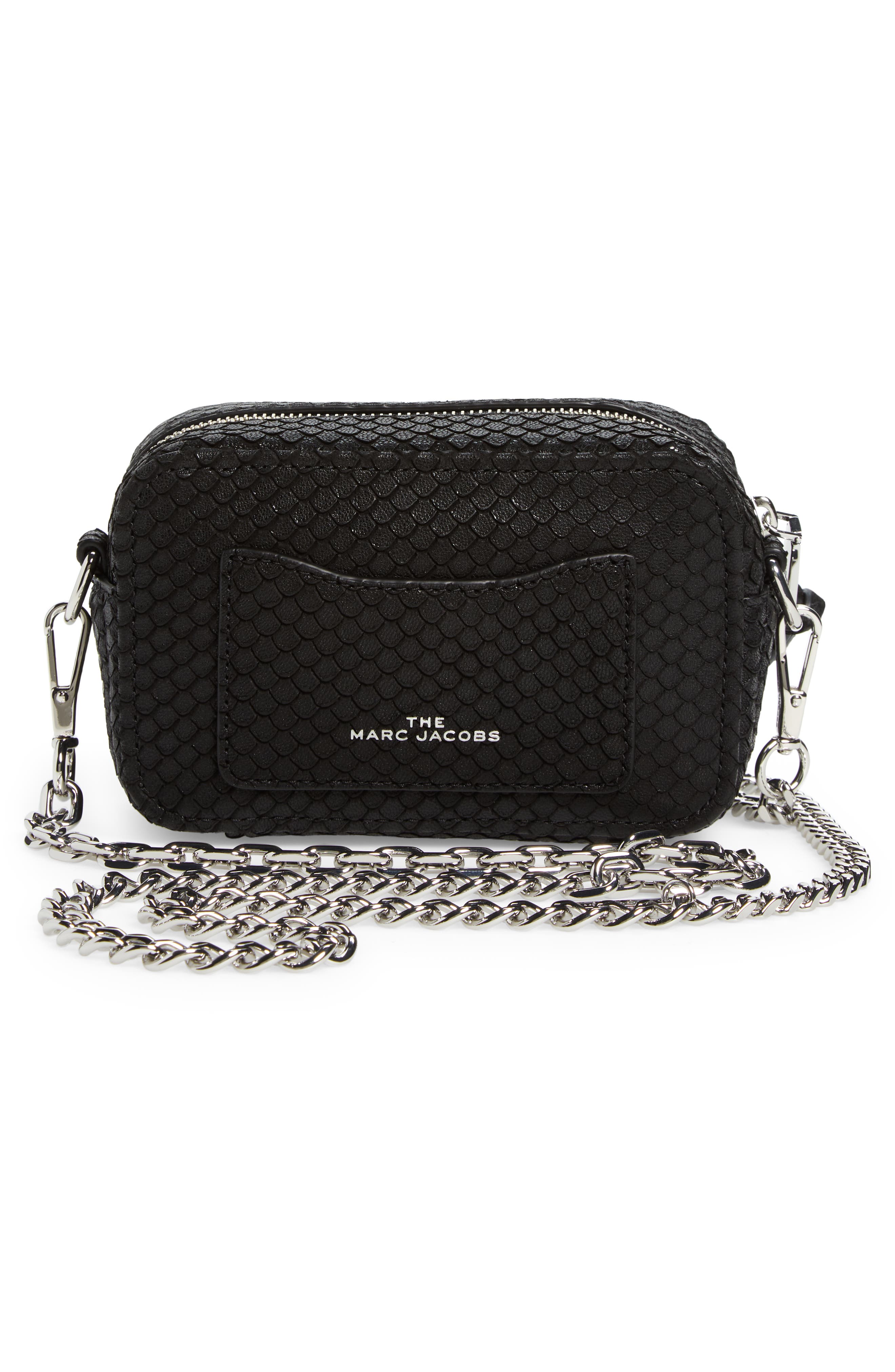 Marc Jacobs The Softshot 17 Leather Crossbody Bag, Alternate, color, 