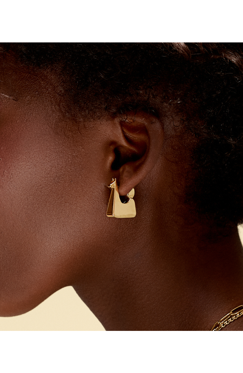 Hey Harper Llama Earrings, Alternate, color, Gold