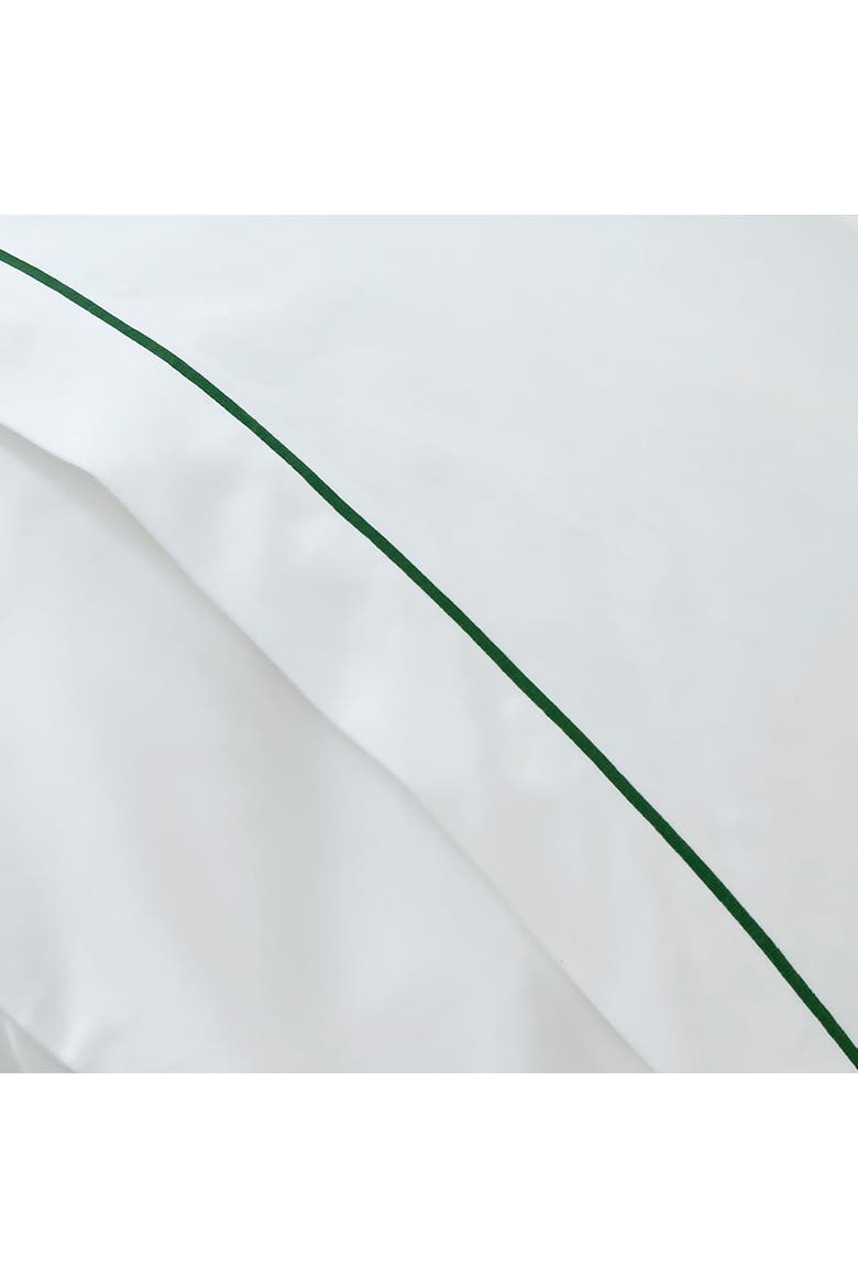 Premium Luxury Sateen Cotton Flat Sheets, Alternate, color, Green