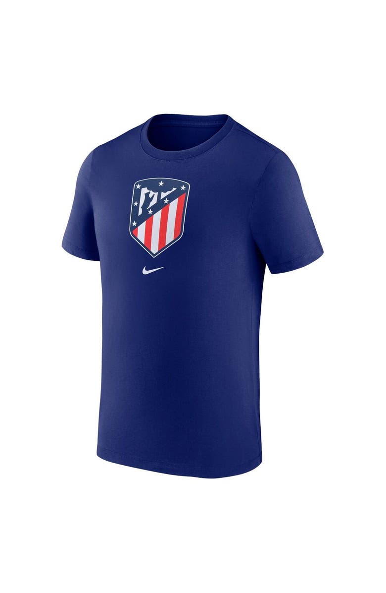 Nike Men's Nike Navy Atletico de Madrid Crest T-Shirt, Alternate, color,