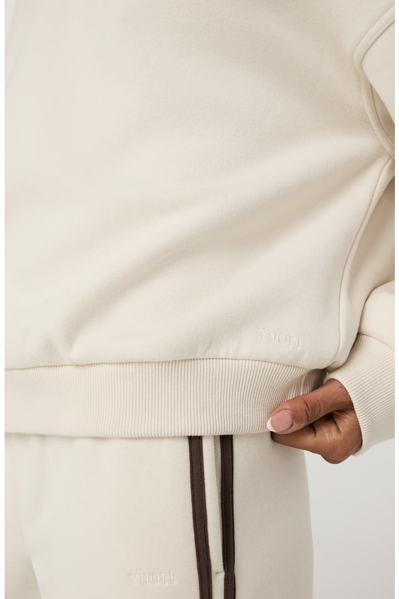Restore Rugby Pullover, Alternate, color, BONE