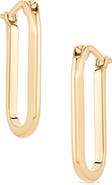 THATCH Nadine Elongated Hoop Earrings