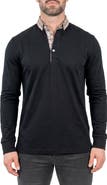 Maceoo Newton Long Sleeve Polo