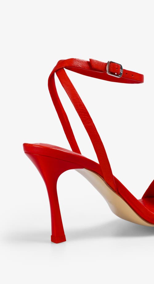Scalpers New Heel Sandal In Orange