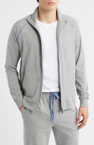 BOSS Mix Match Stretch Cotton Zip Jacket