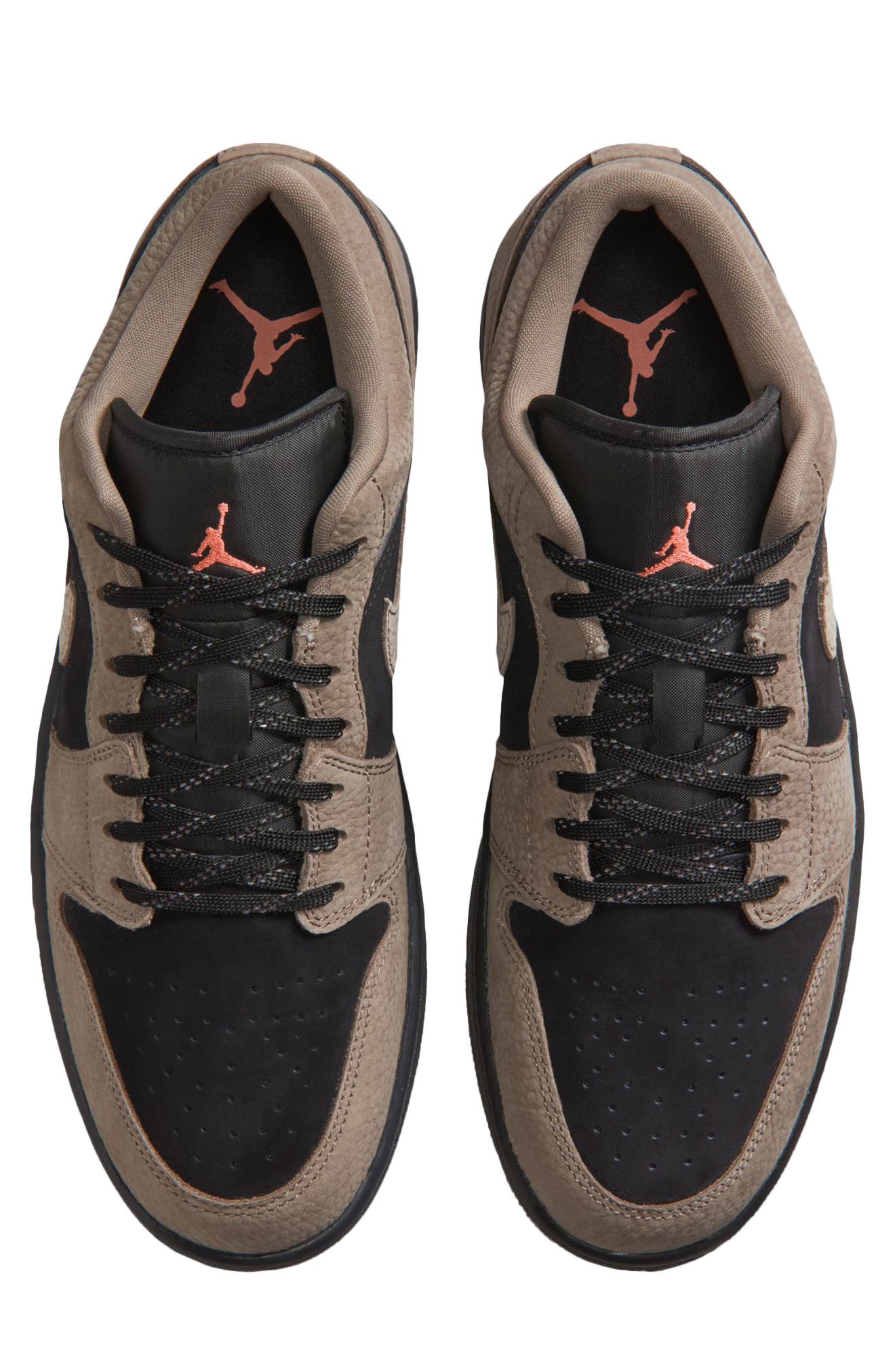 Jordan Air Jordan 1 Low SE Basketball Sneaker, Alternate, color, Noir/ Gris Olive