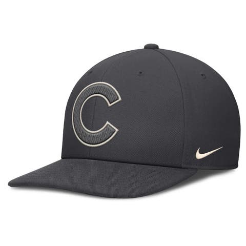 Men's Nike Anthracite Chicago Cubs Statement Pro Snapback Hat