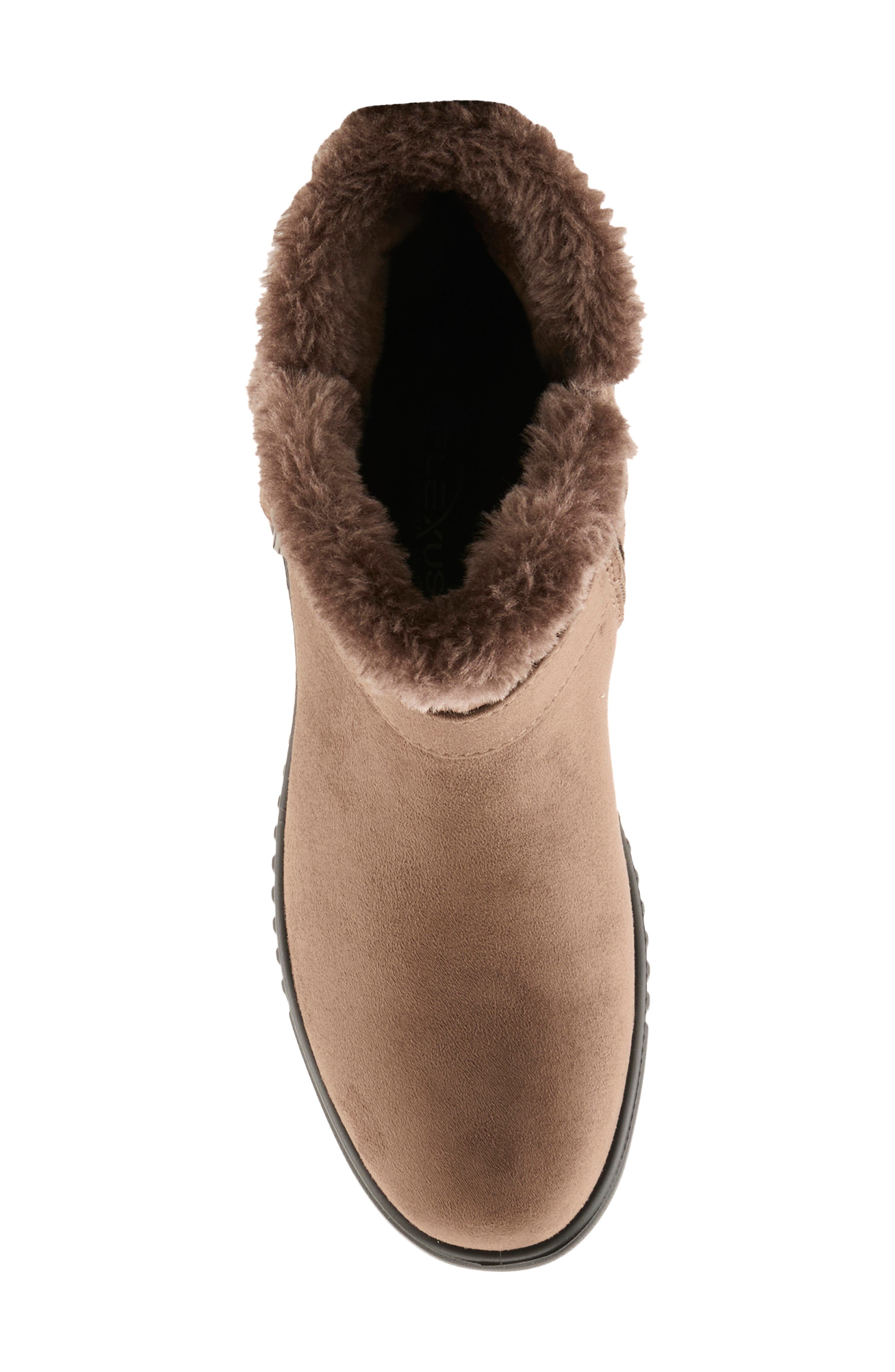 Badisco Faux Fur Bootie, Alternate, color, BEIGE