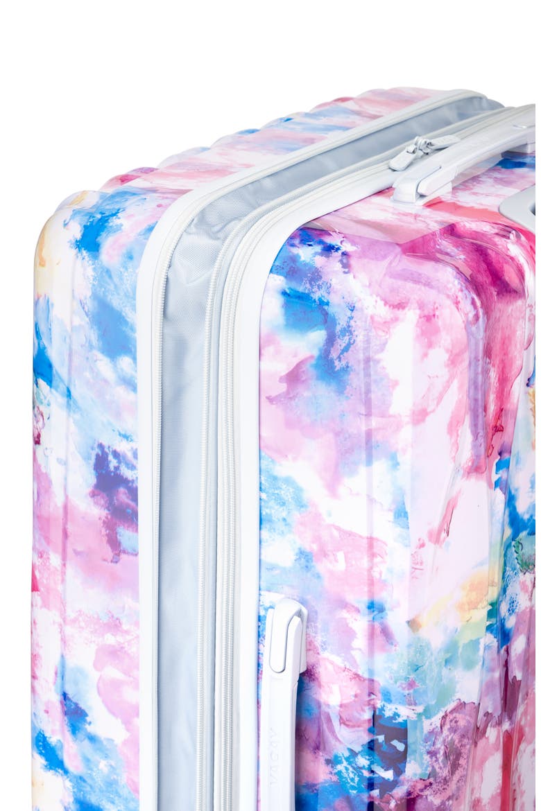 Link Watercolor 28-Inch Hardside Spinner, Alternate, color, MULTI