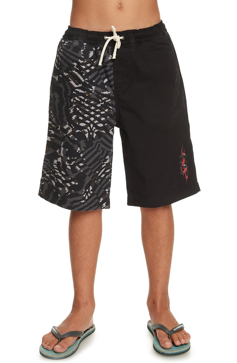 Quiksilver Kids' Radical Times Stretch Cotton Shorts, Alternate, color,