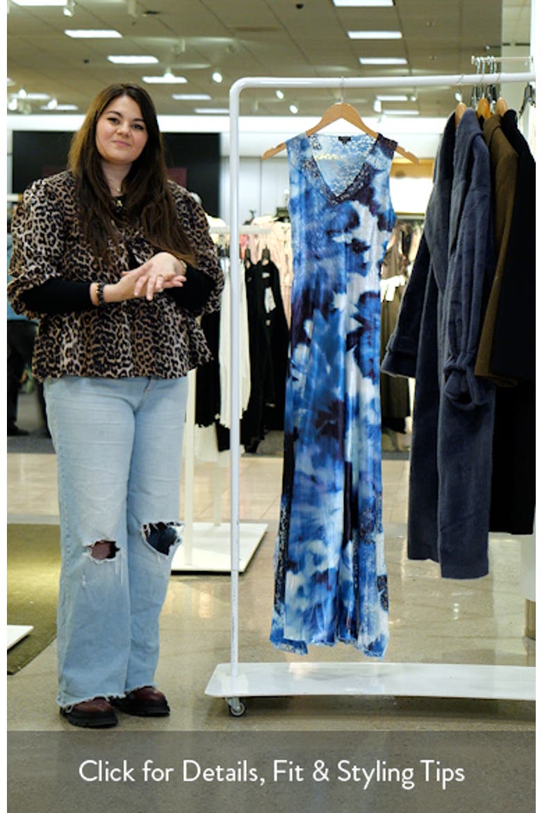Lace-Up Back Maxi Dress video
