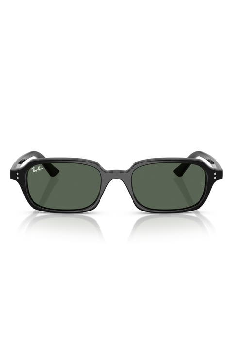 Zuri 52mm Rectangle Sunglasses
