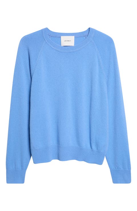 Cambrie Raglan Sleeve Cashmere Sweater