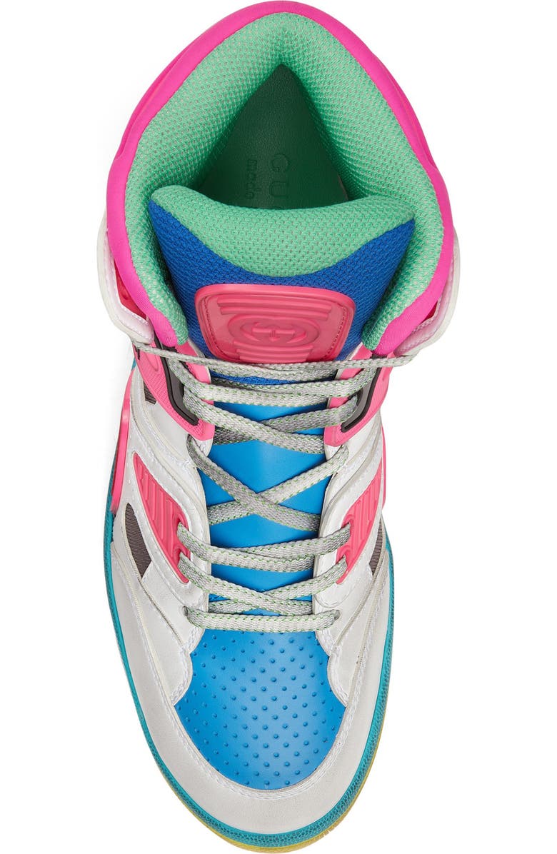 Gucci Basket High Top Sneaker, Alternate, color,