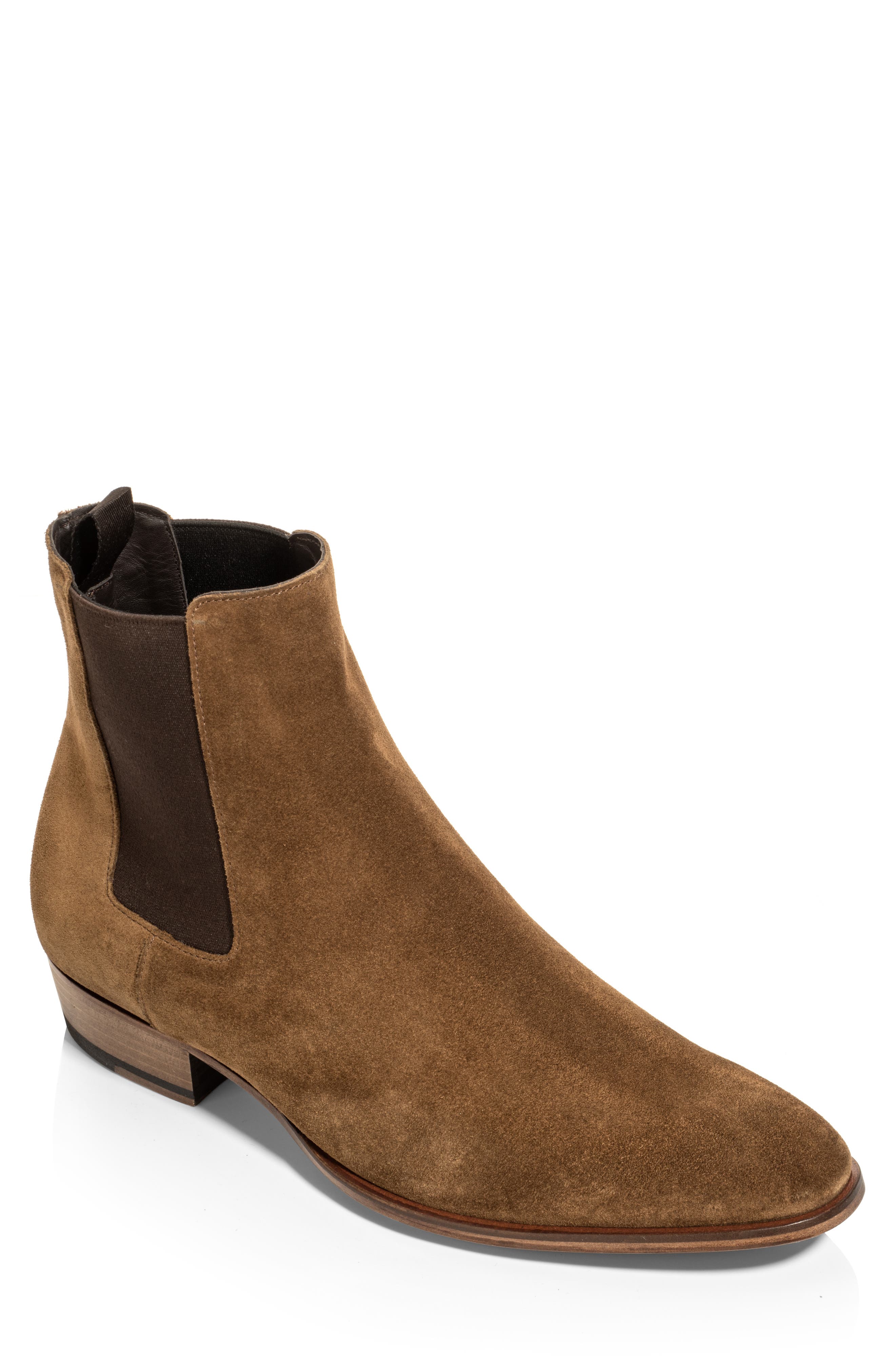 TO BOOT NEW YORK Shawn Chelsea Boot, Main, color, Medium Brown