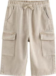NEXT Kids' Baggy Cotton Twill Cargo Pants