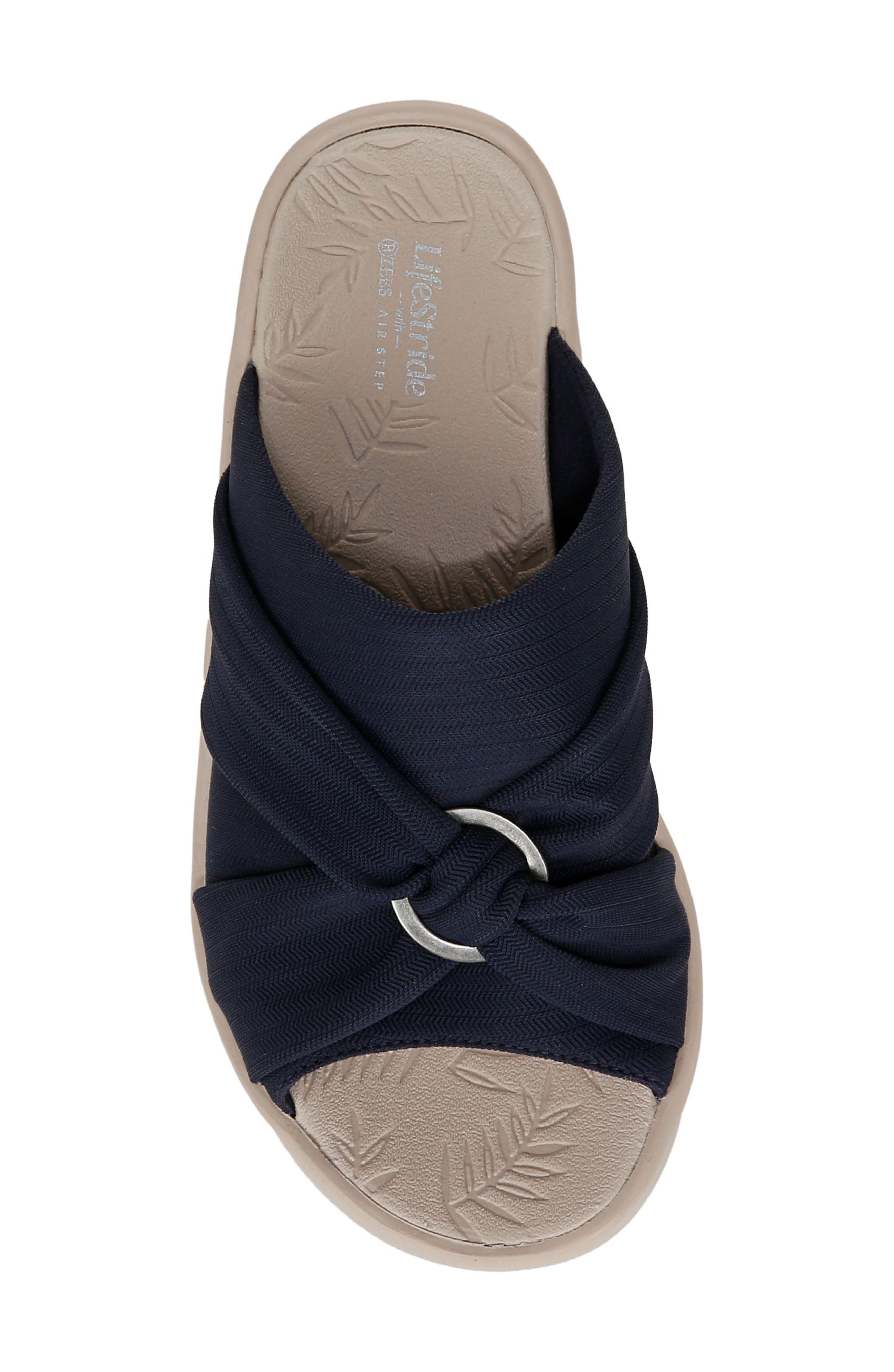 Serenade Slide Sandal, Alternate, color, NAVY