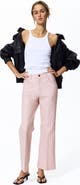 H&M Bootcut Cotton Canvas Trousers