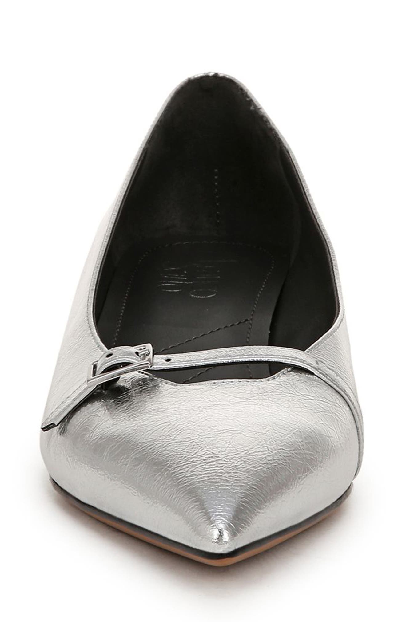 Franco Sarto Malia Kitten Heel, Alternate, color, Silver