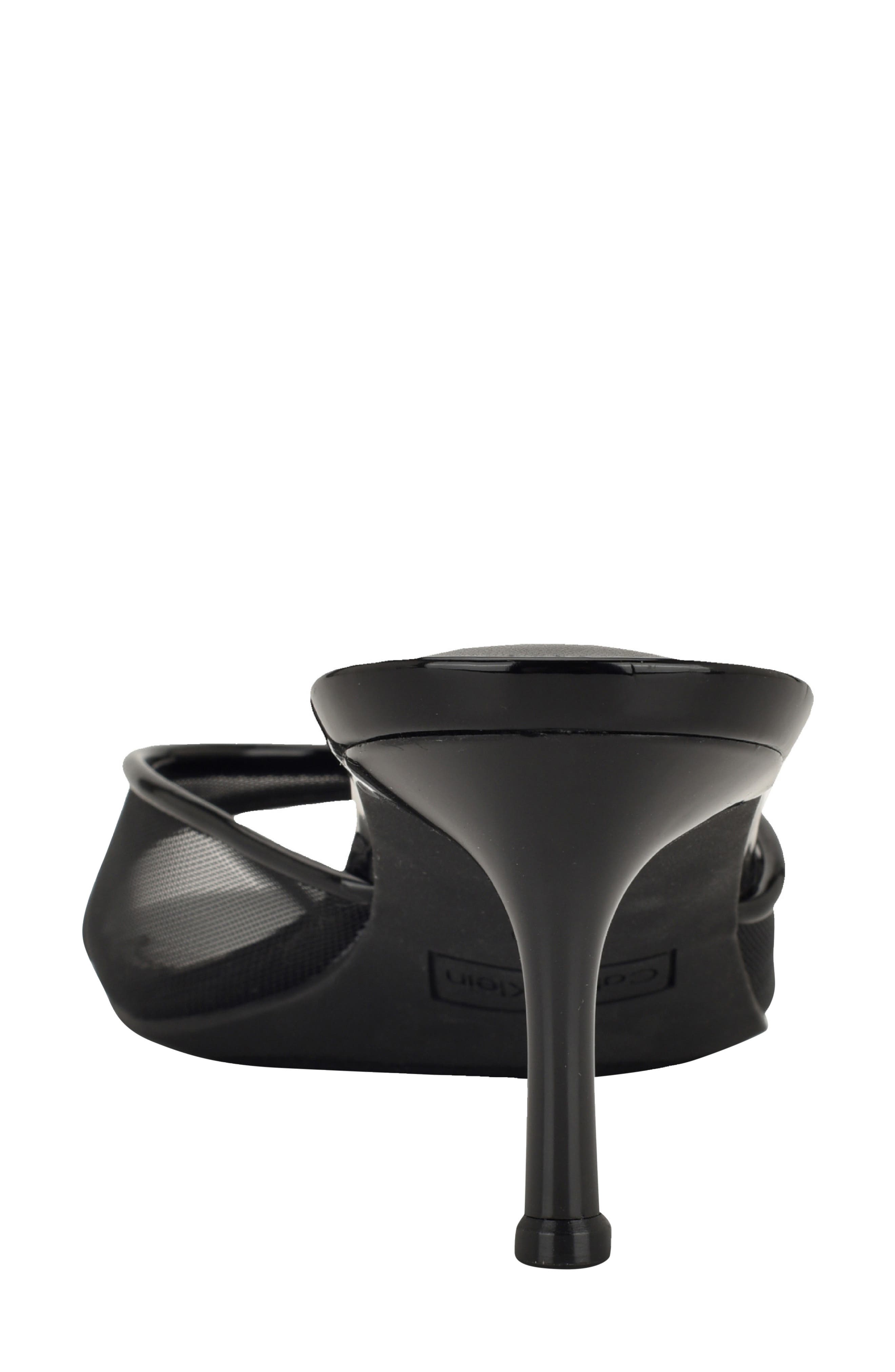 Calvin Klein Vixie Slide Sandal, Alternate, color, Blackfalse