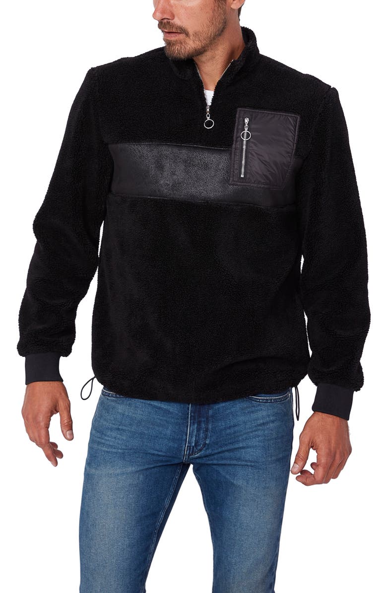 PAIGE Hartson Quarter-Zip Pullover, Main, color,