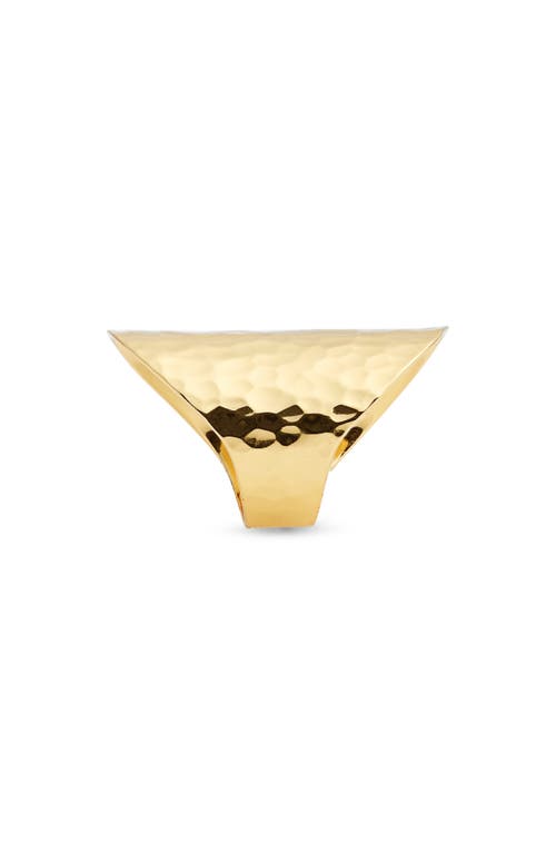 Ki-ele Zena Statement Ring In Gold