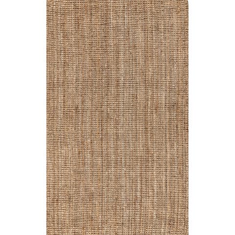 Pata Hand Woven Chunky Jute Area Rug