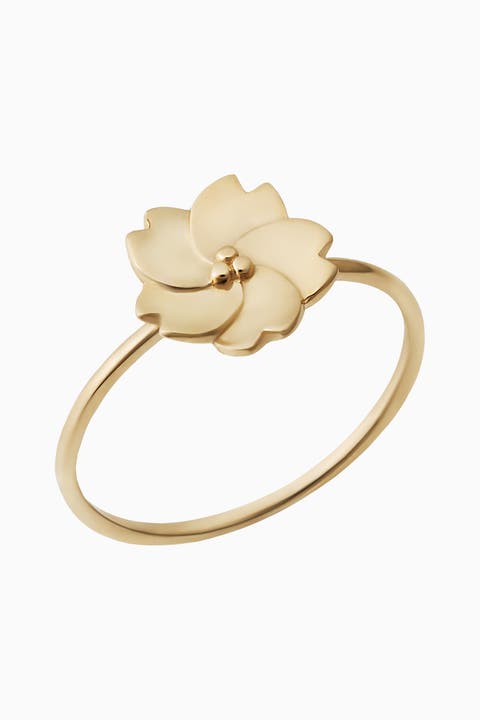 14K Gold Fresh Bouquet Ring