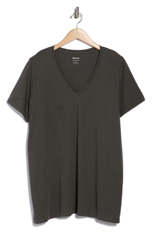 Madewell Soft Fade Cotton T-shirt In Gray