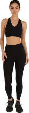 Rebody Active Hybrid Fleece Leggings High Waist 25"
