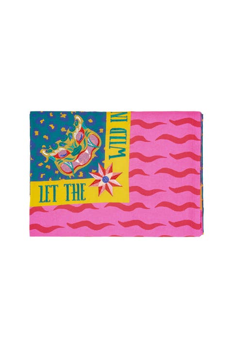 Nilufer Animal Digital Printed Embroidered Artisan Design