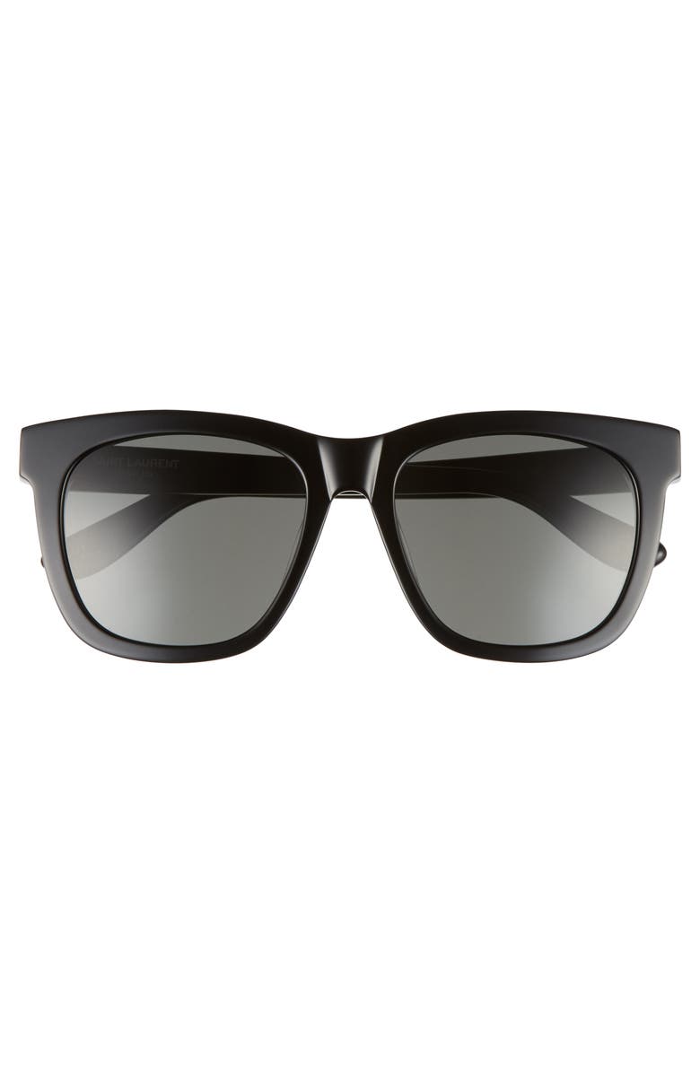 Saint Laurent 55mm Square Sunglasses, Main, color,