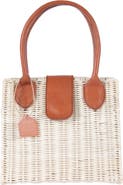 Jelavu Piper Structured Rattan Handbag