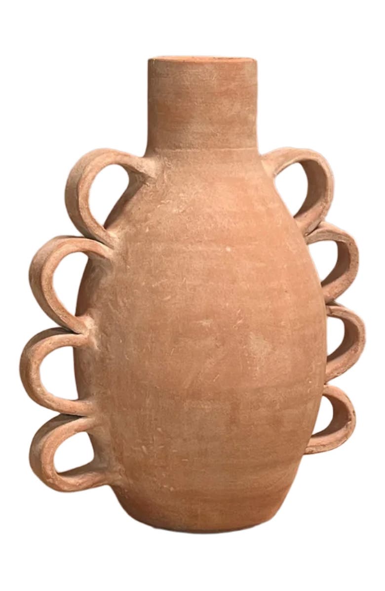 Meso Goods Erna Terracotta Vessel, Alternate, color, Brown