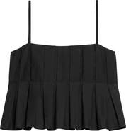 Theory Box Pleat Babydoll Camisole