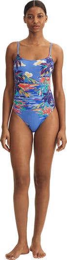 POLO RALPH LAUREN ベルト付きケネディワンピース 水着 Polo Ralph Lauren Women's Scenic Kennedy One Piece Swimsuit