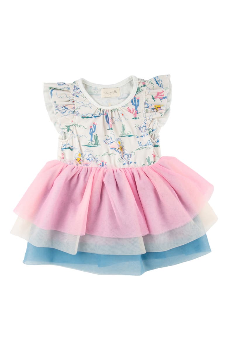 Miki Miette Clementine Tiered Dress, Main, color, 