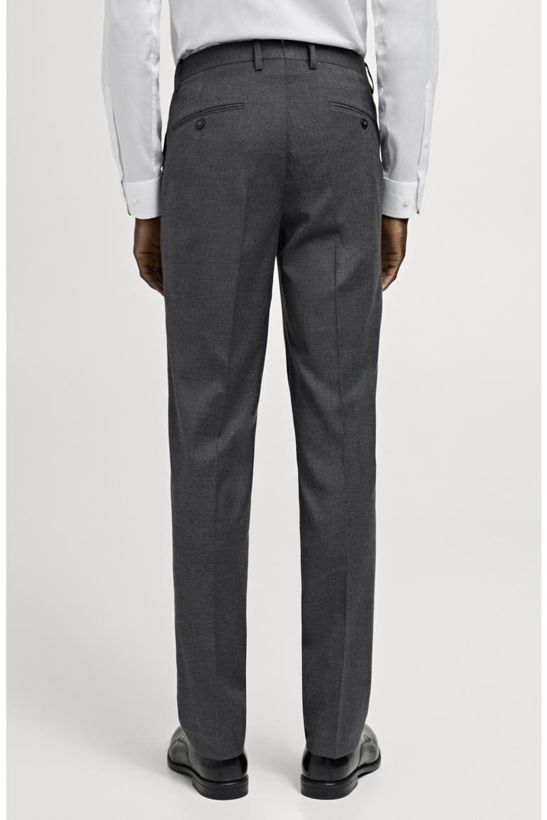 Milan Slim Fit Suit Pants, Alternate, color, GREY