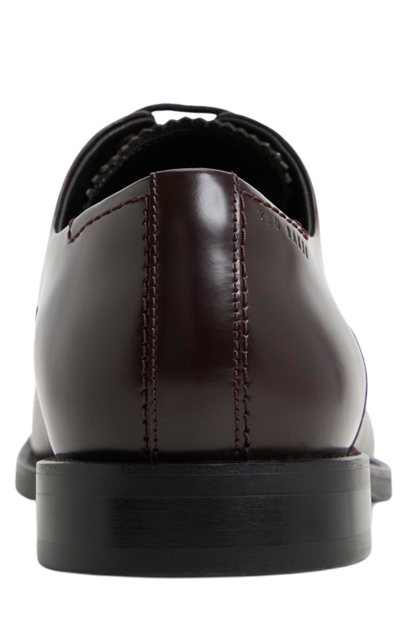 Ted Baker London Cap Toe Oxford, Alternate, color, Fudge