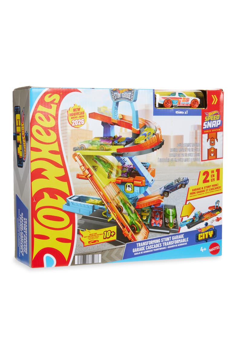 City Stunt Garage Playset, Main, color, ASST