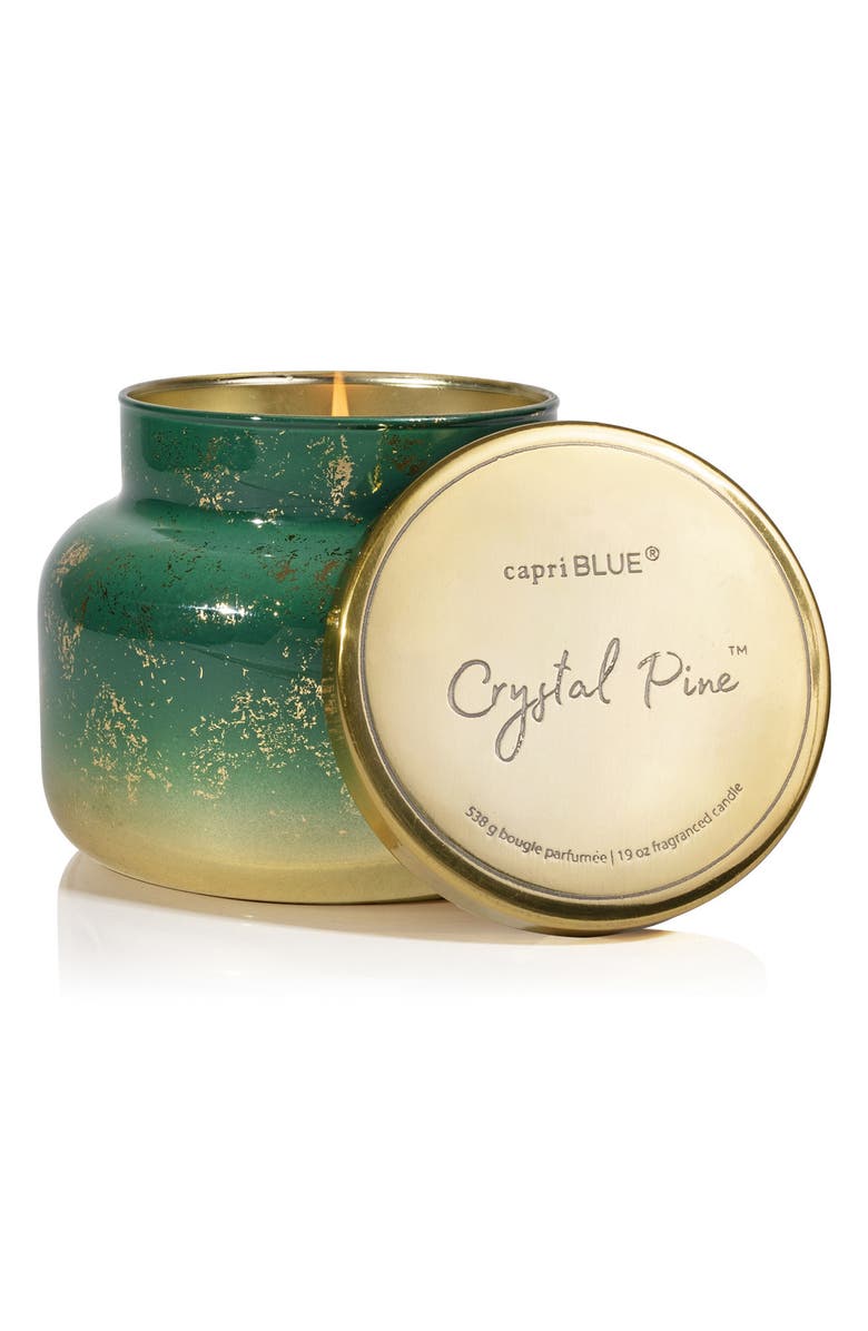 Capri Blue Crystal Pine Glimmer Jar Candle, Alternate, color, Crystal Pine