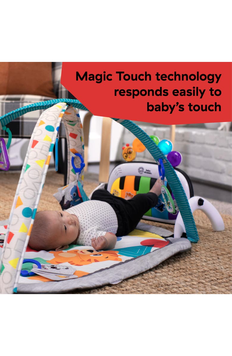 Baby Einstein 4-in-1 Kickin' Tunes Music and Language Discovery Play Gym, Alternate, color, Multicolored