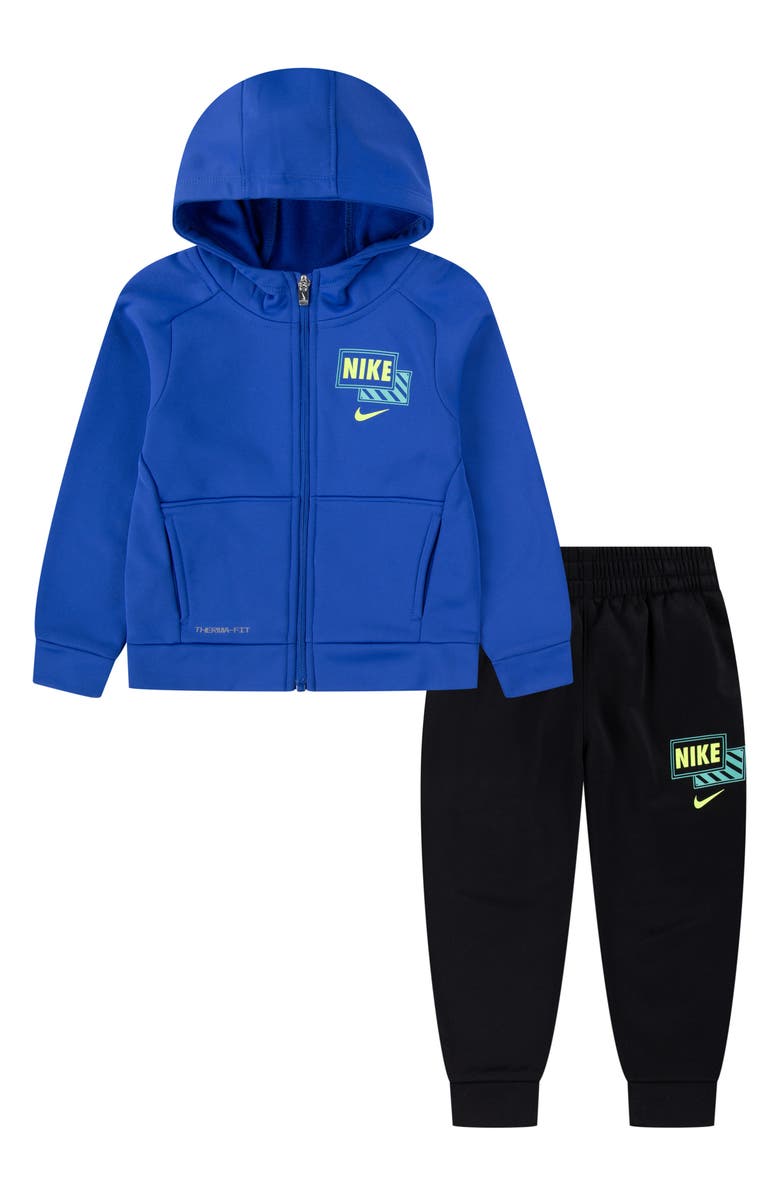 Nike Kids' Therma-FIT Hoodie & Joggers Set, Main, color, Game Royal
