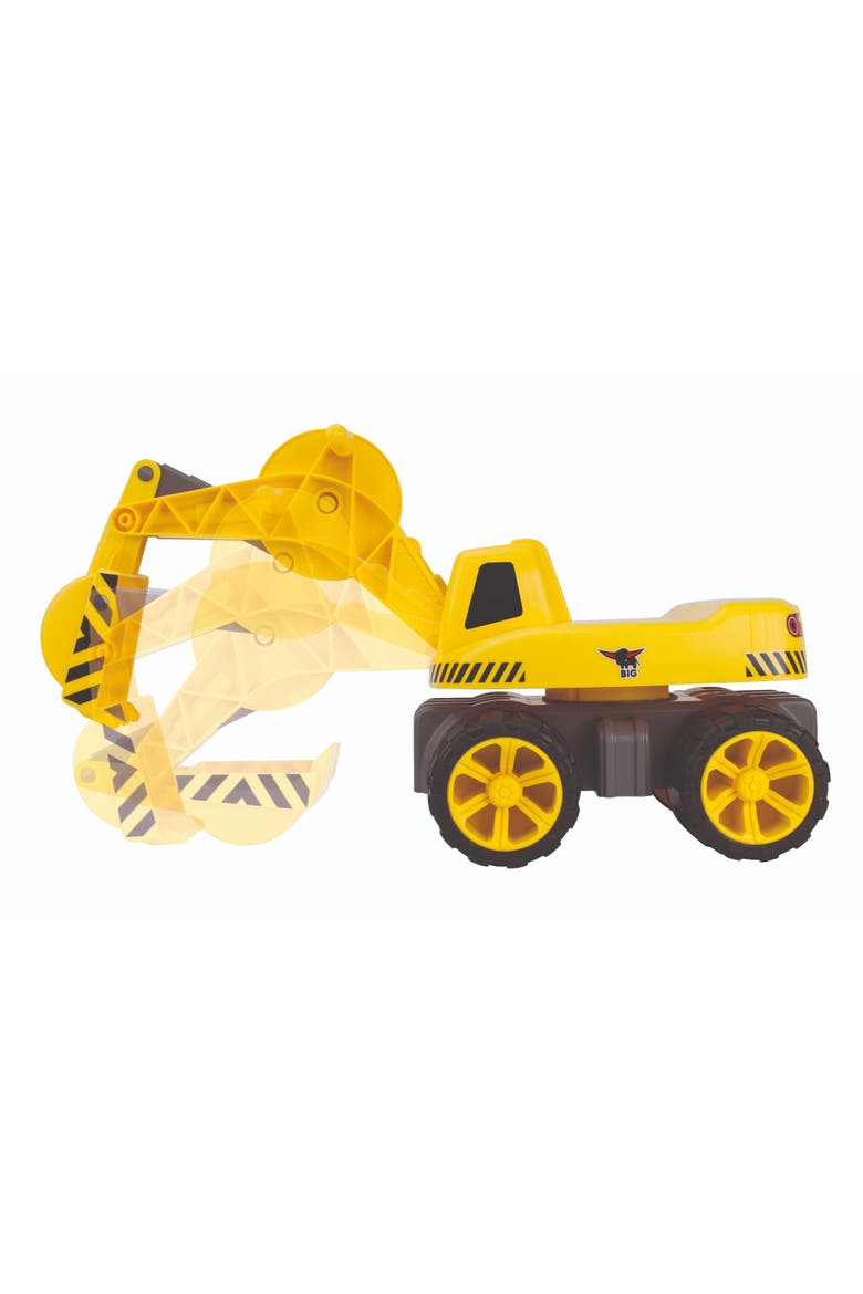 Power Worker Maxi Digger Excavator Vehicle, Alternate, color, Yellow