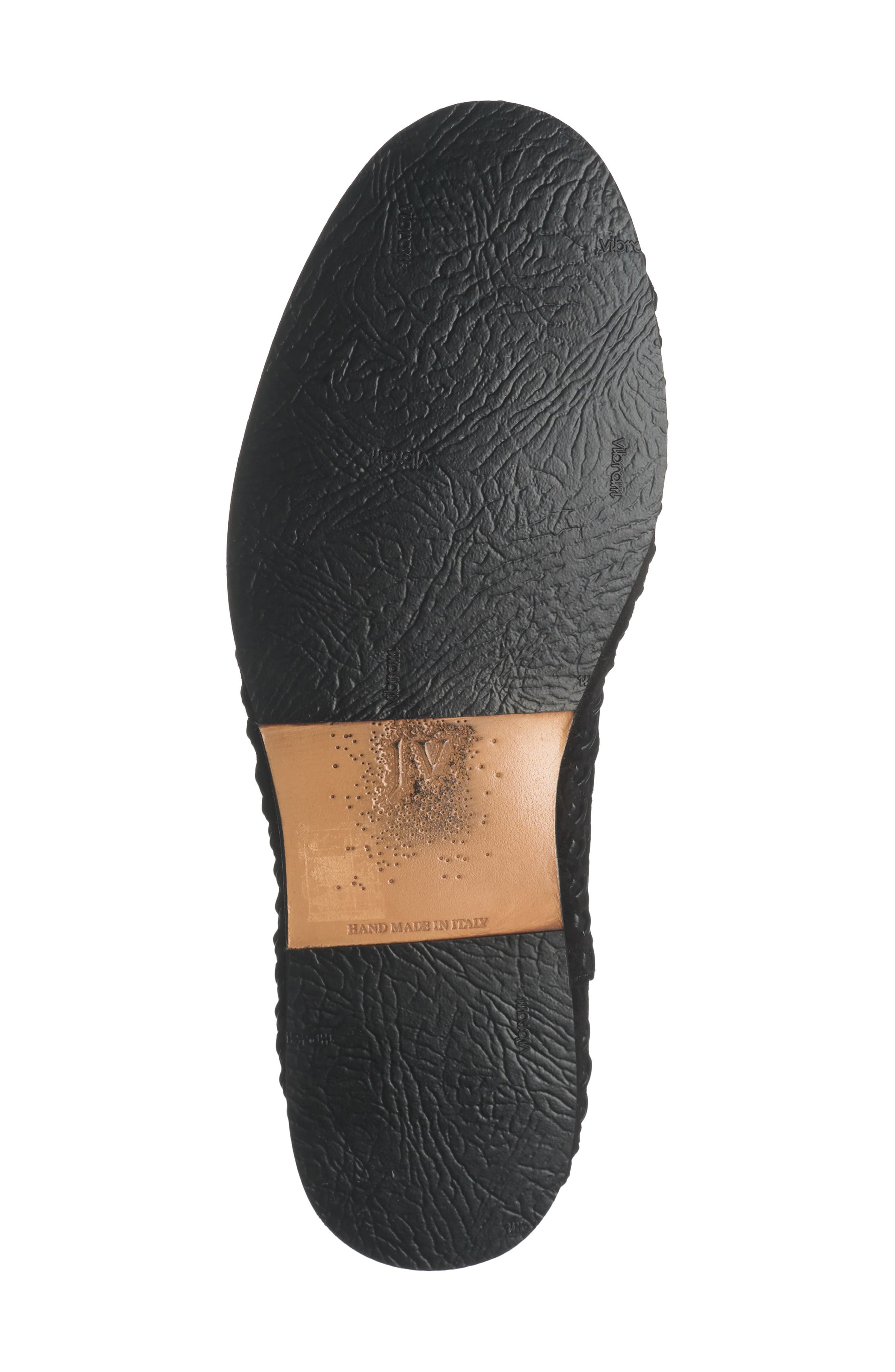 John Varvatos Bari Venetian Loafer, Alternate, color, Black