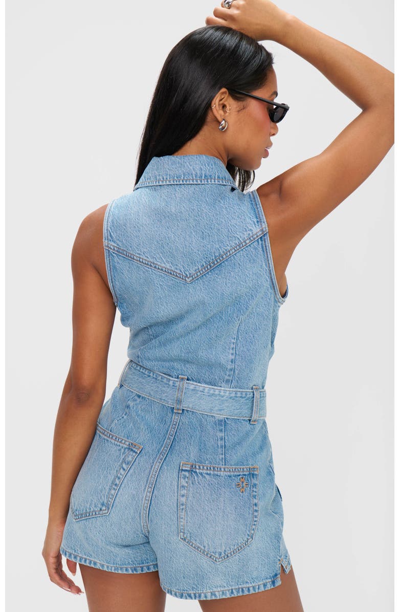 Show Me Your Mumu Rancho Mirage Romper, Alternate, color, Hailstorm