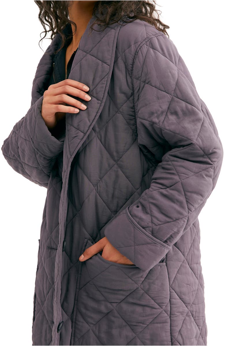 Free People Happy Day Dreamer Quilted Jacket, Alternate, color, 