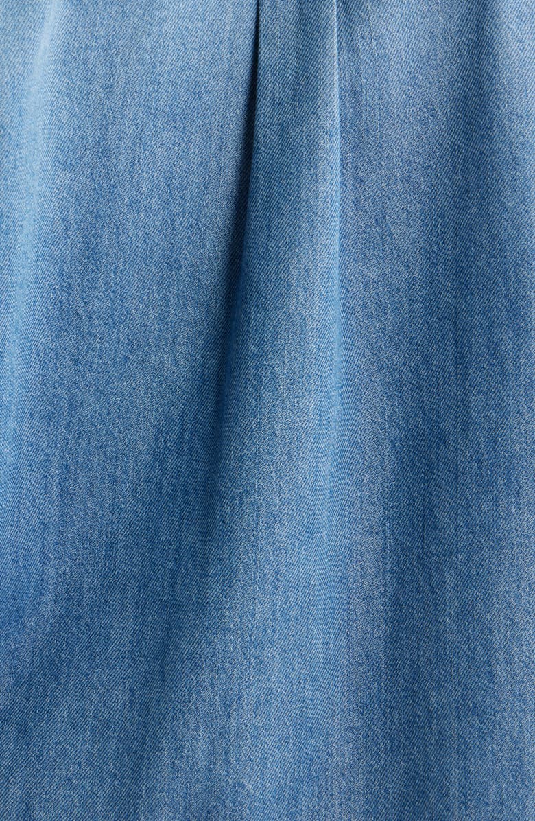 Caslon<sup>®</sup> Balloon Sleeve Denim Jacket, Alternate, color, Medium Wash