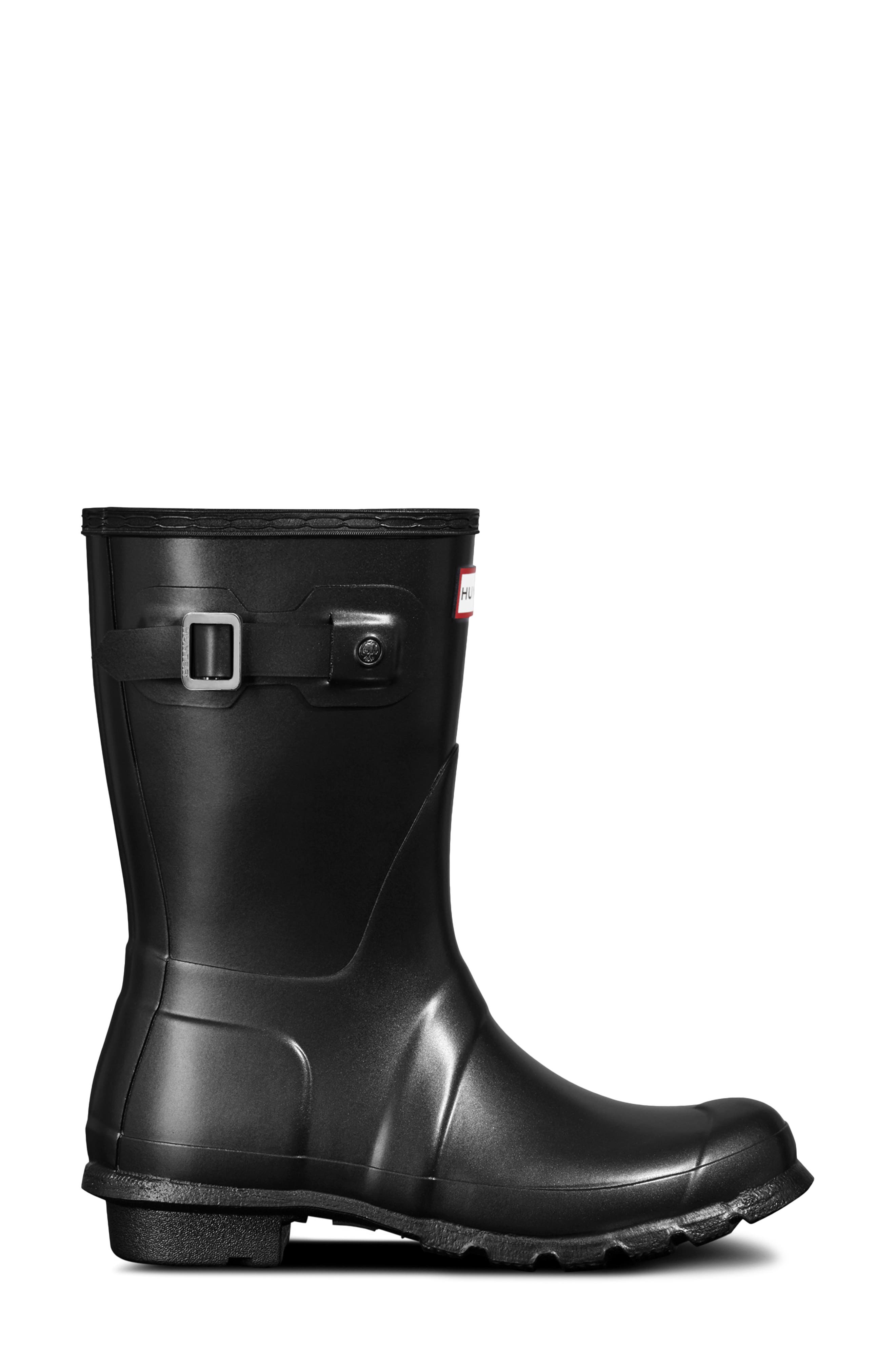 Hunter Original Short Nebula Rain Boot, Alternate, color, 